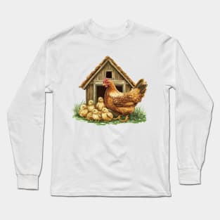 Chicken Lady Long Sleeve T-Shirt